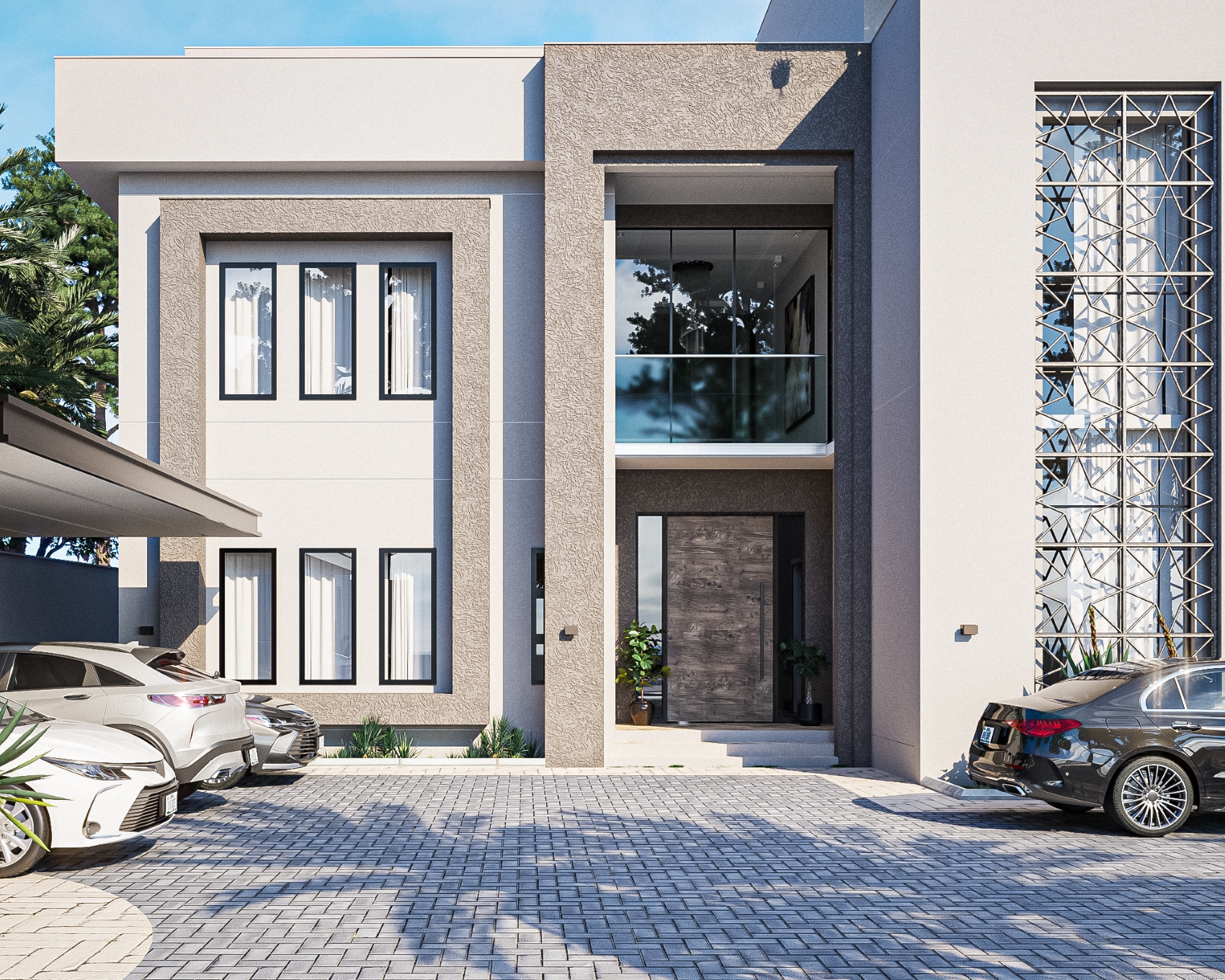Nagwamatse Villa residential design and construction supervision, Nigeria